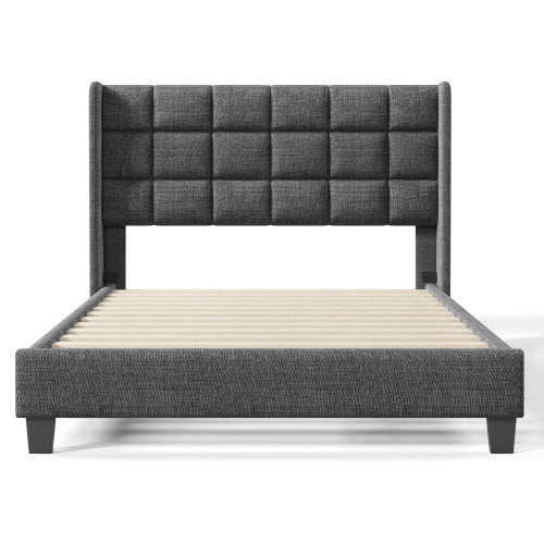 Linen Bed Frame Size 140 X 200