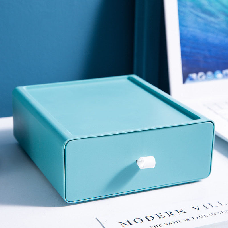 Desktop Superimposed Drawer Storage Office Dormitory