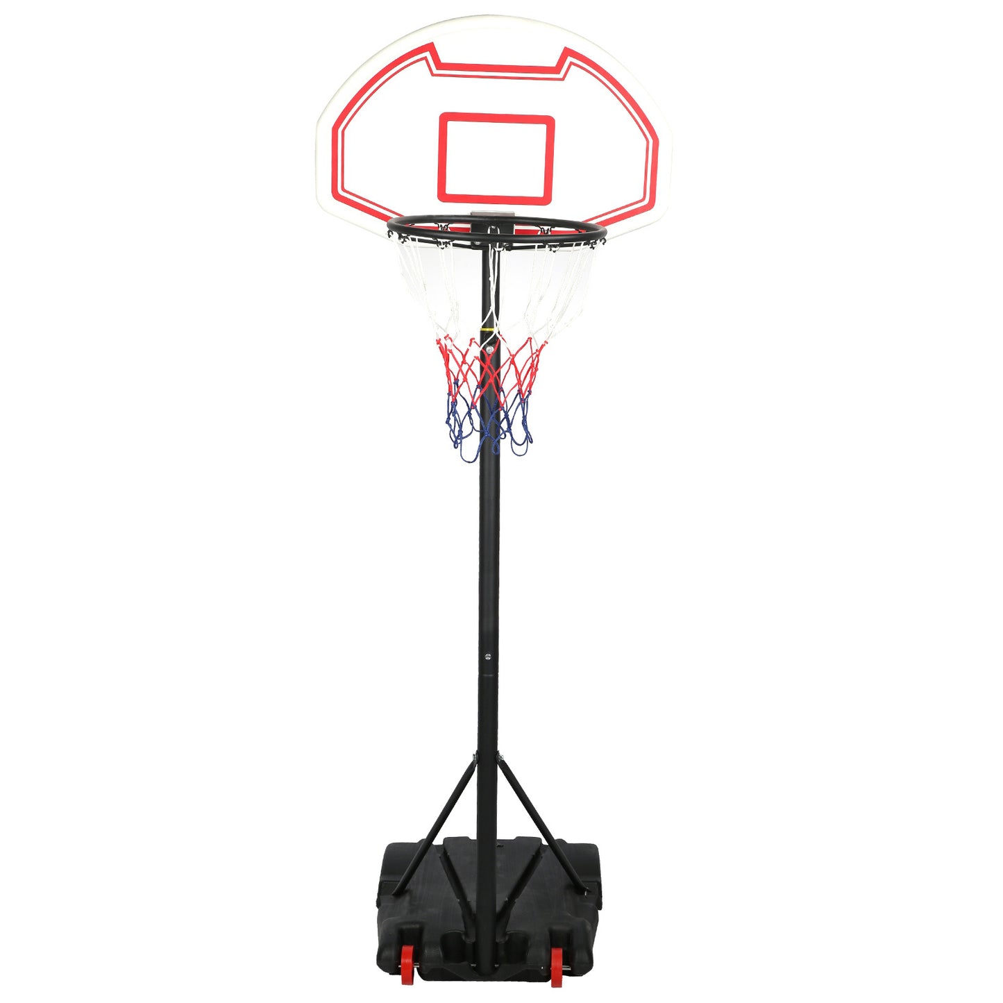 Portable Removeable Basketball Hoop Height Adjustable Stand for Indoor Outdoor Activities