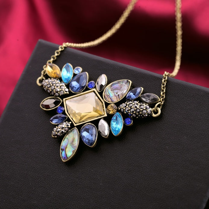 European and American fashion big-name items jewelry short cute women's necklace jewelry