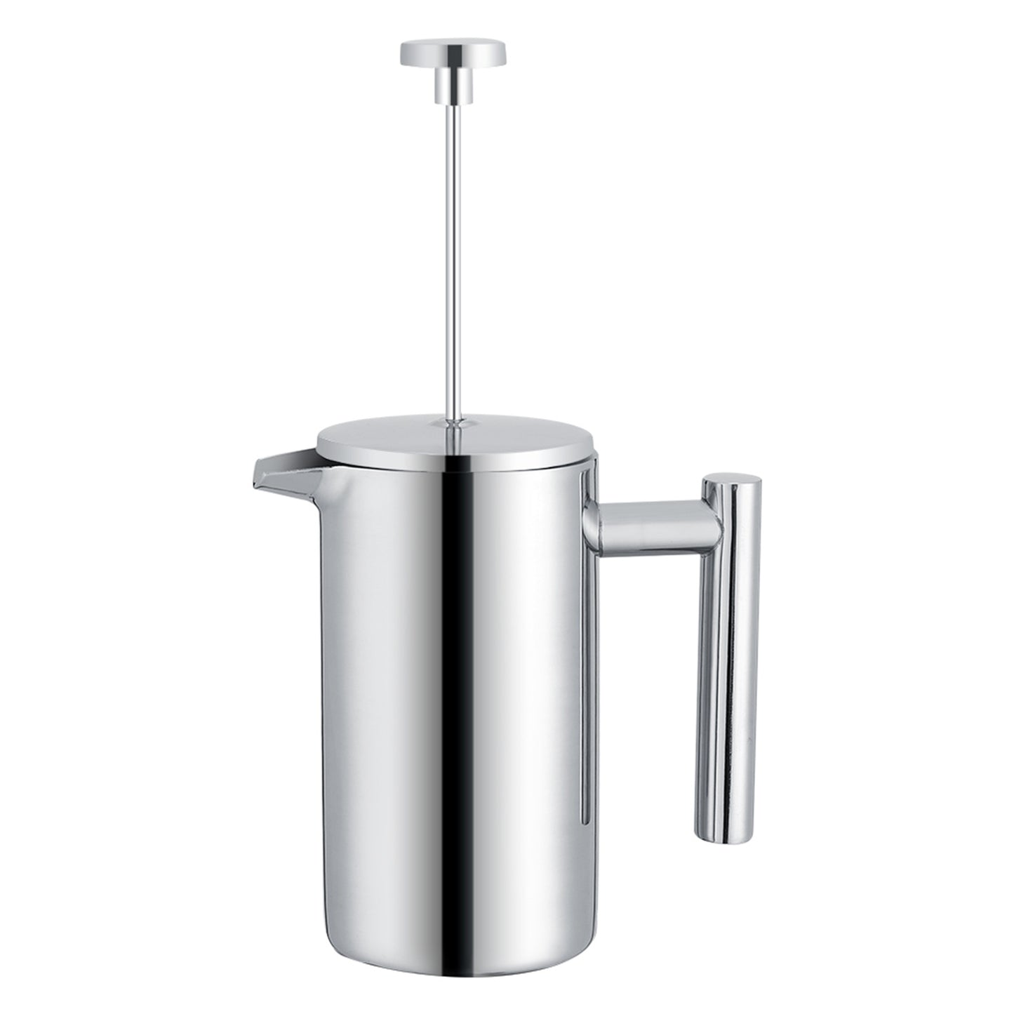 350ML Double Wall Stainless Steel Coffee Maker French Press Tea Pot with Filter