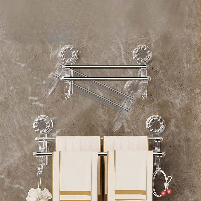 Wall-mounted Non-perforated, Bathroom Towel Rail