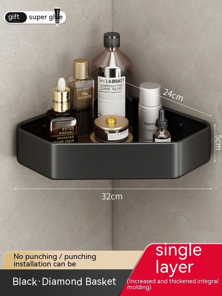 Bathroom Rack Punch-free Corner
