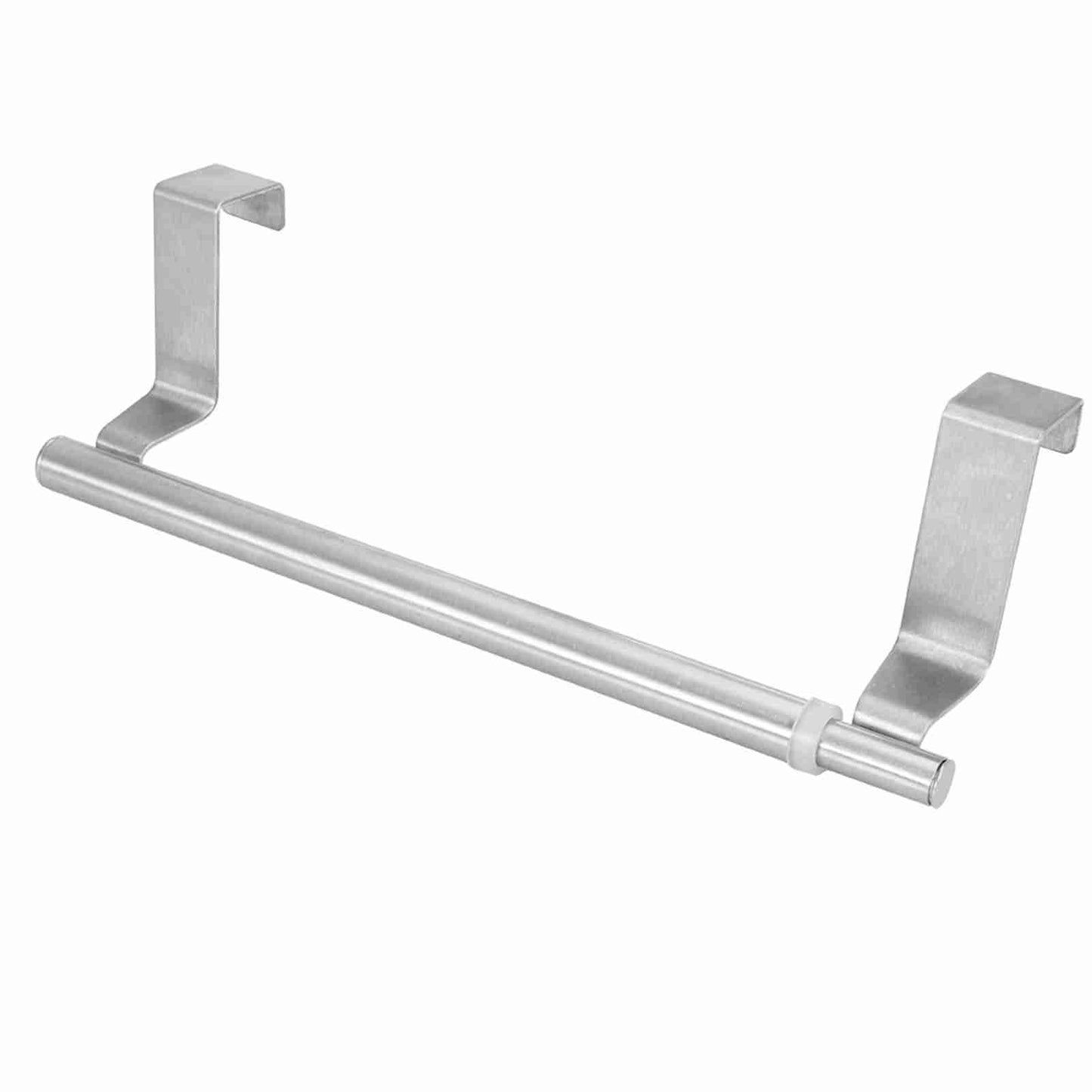Stainless Steel Retractable Bath Towel Rack Double/Single Bar Bedroom Towel Shelf(34-single)