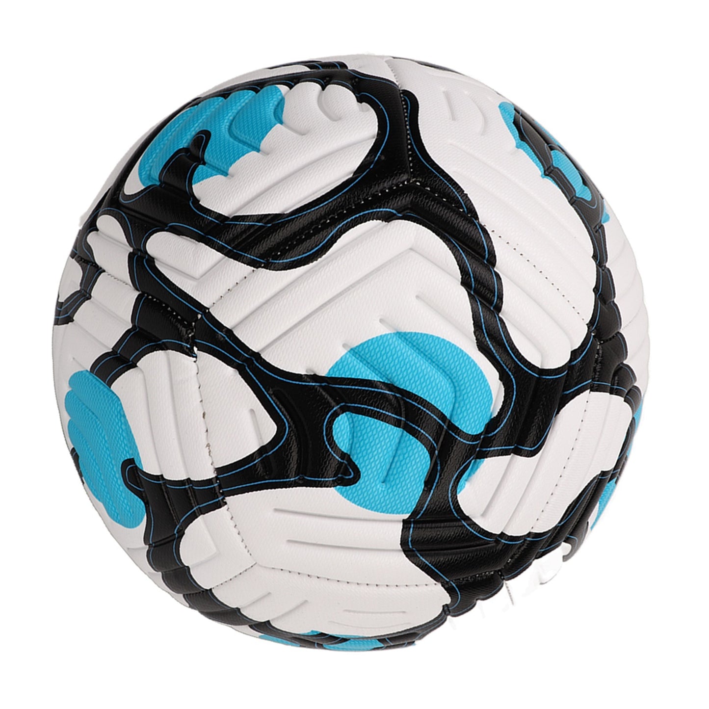 No. 5 Soccer Indentation Adult Training Soccer Standard English Football for Soccer Games Practice Blue