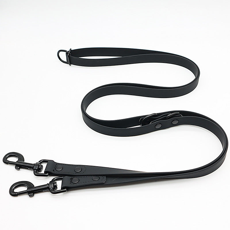 PVC Dog Traction Belt Multifunctional Double-ended Traction Rope