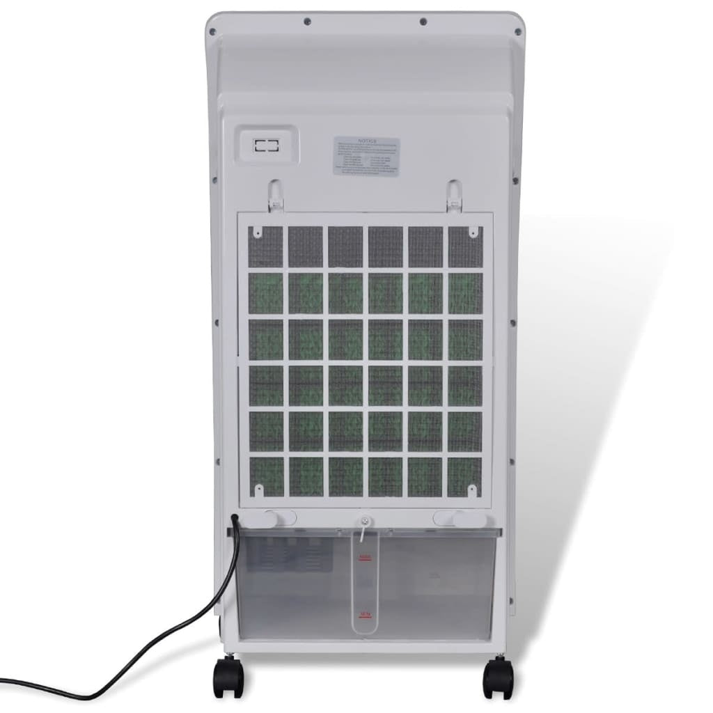 vidaXL Mobile Air Cooler Ventilator Air Purifier Humidifier 8 L