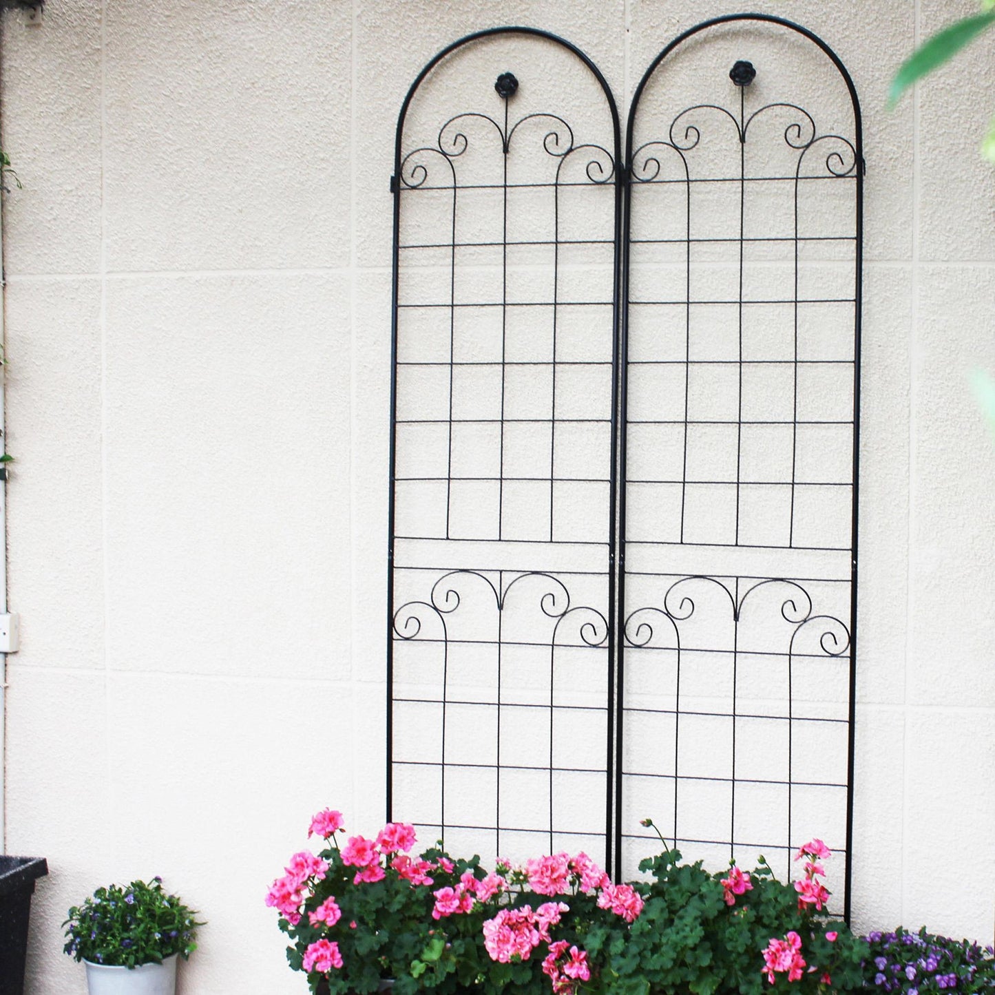 Metal Garden Trellis For Outdoor Climbing Plants
