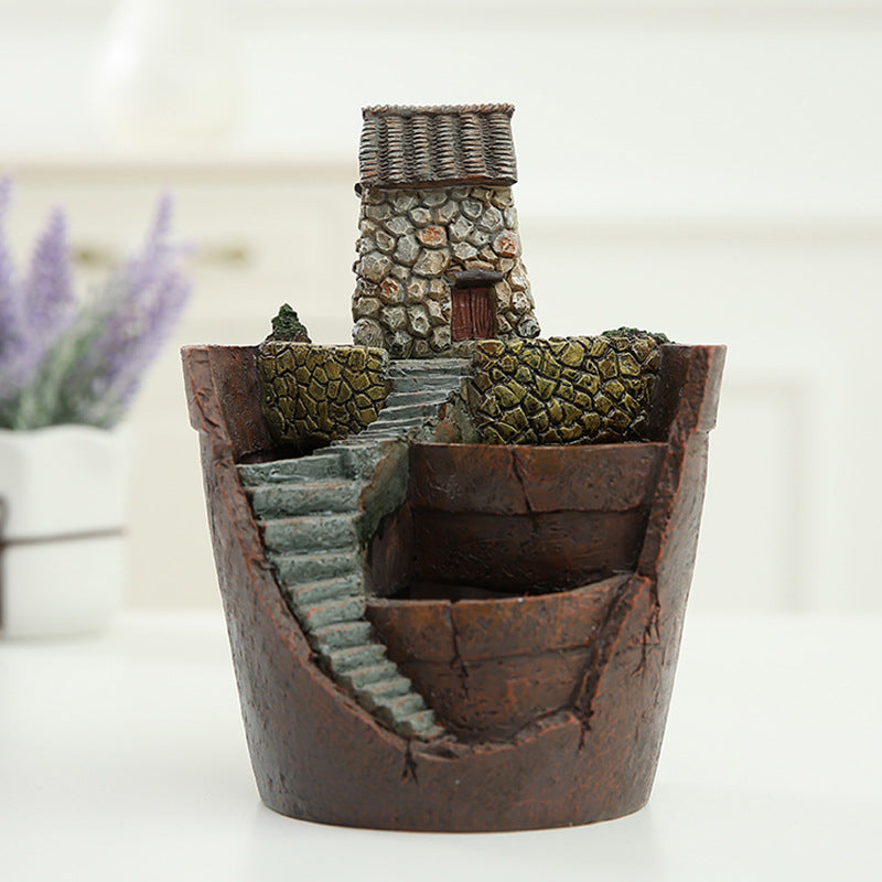 Succulent Ornament Decoration Garden Micro Landscape Plant Bonsai Flower Pot