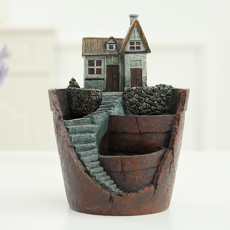 Succulent Ornament Decoration Garden Micro Landscape Plant Bonsai Flower Pot
