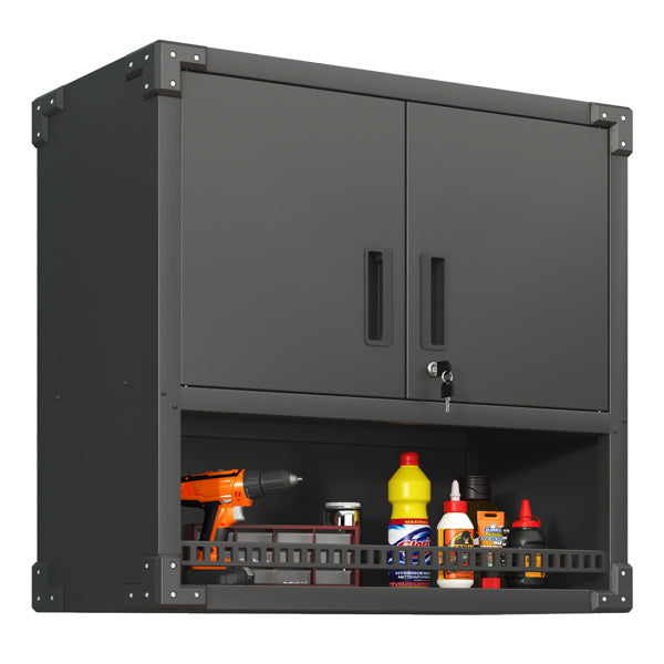 Metal Wall Mounted Tool Storage Cabinet