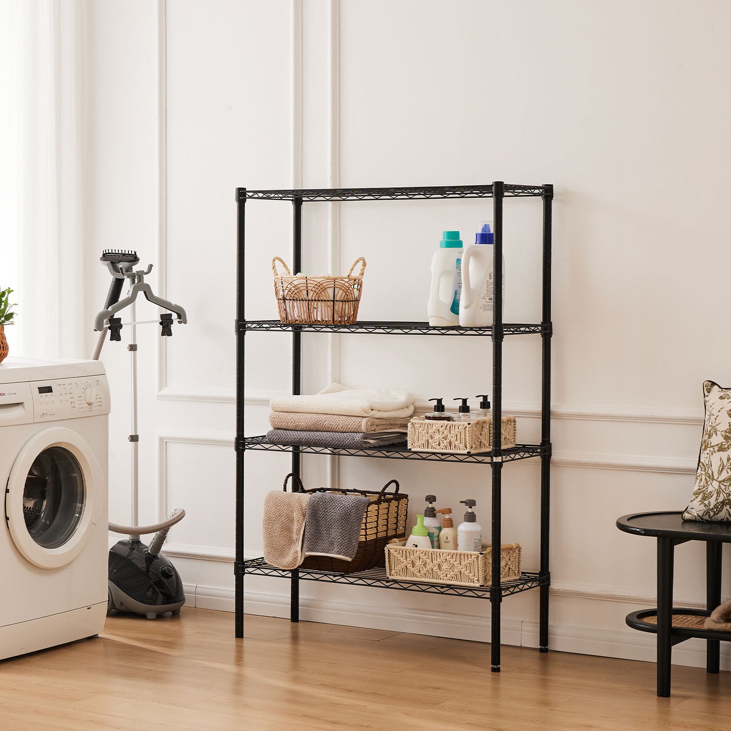 Adjustable Metal Wire Rack Heavy Vertical Rack