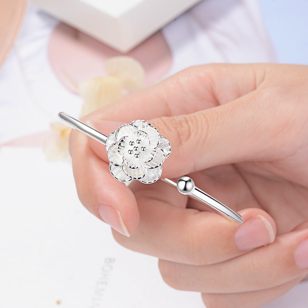 Flower Bracelet Female Sakura Bracelet Hand Jewelry