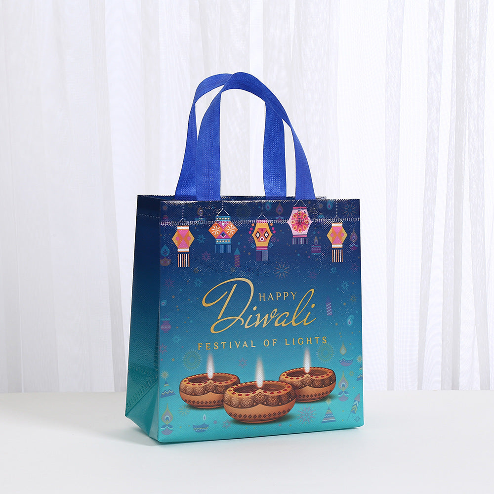 Waterproof Takeaway Shopping Bags Indian Festival Hand