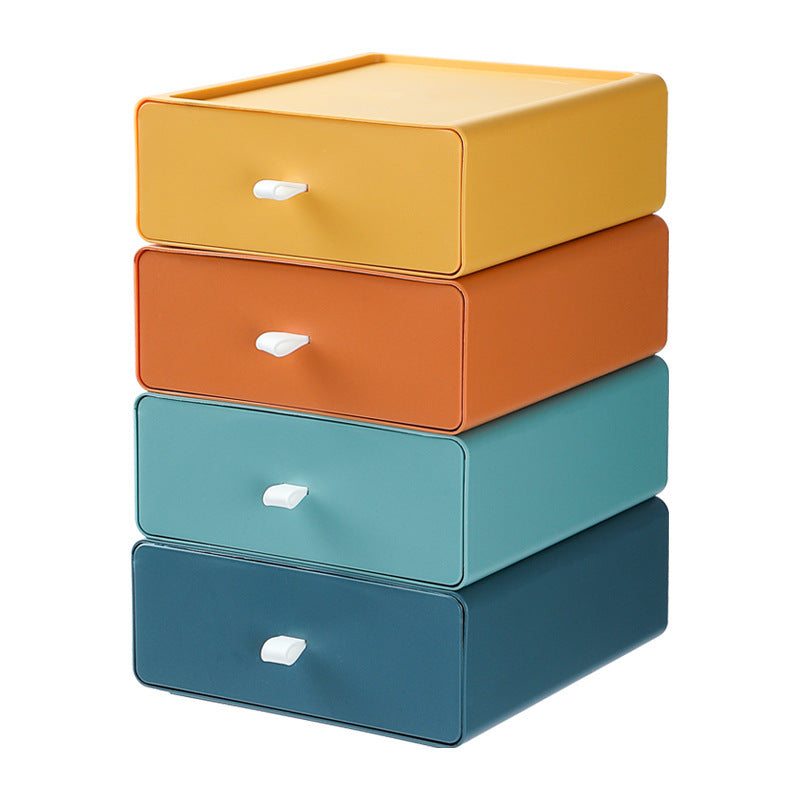 Desktop Superimposed Drawer Storage Office Dormitory