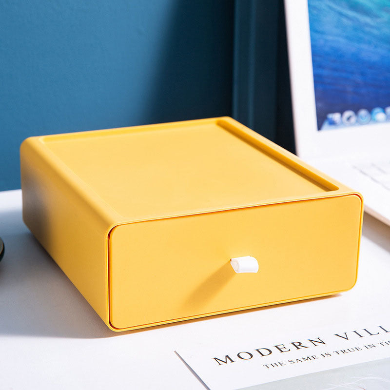 Desktop Superimposed Drawer Storage Office Dormitory