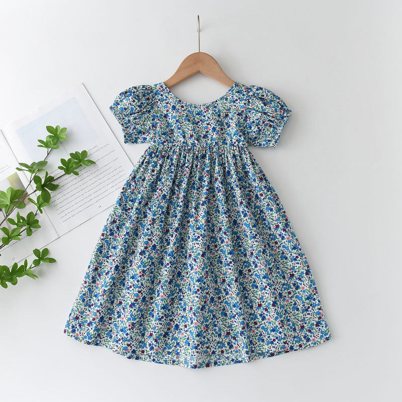 Girls Skirt Simple Elegant Dress Princess Dress