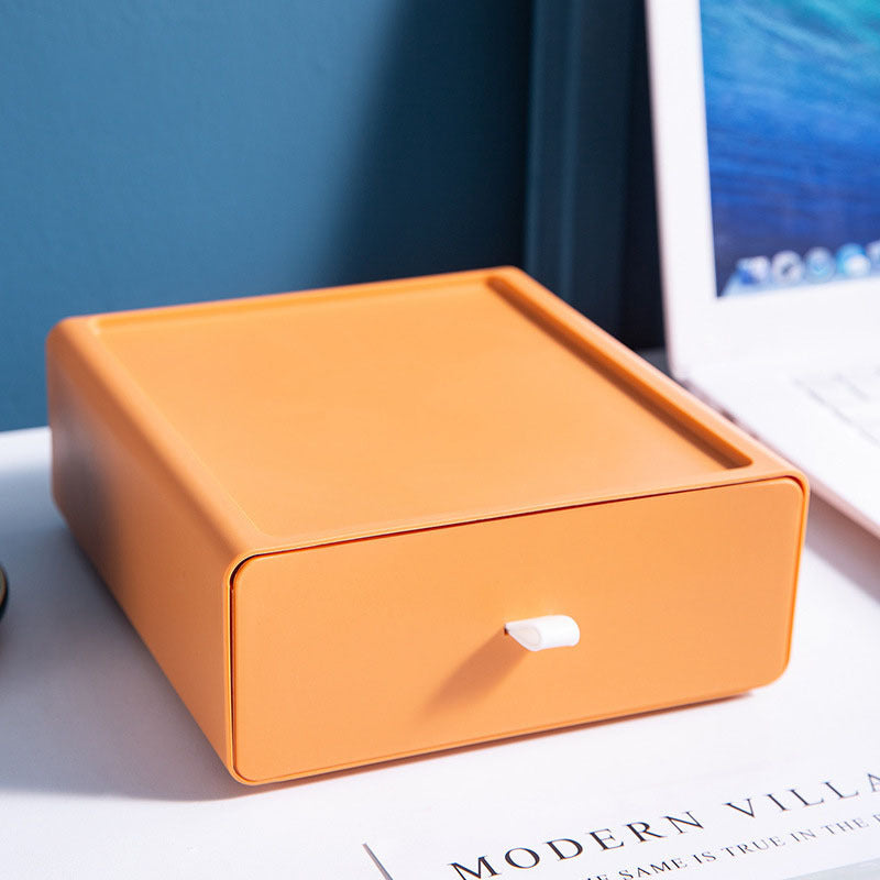 Desktop Superimposed Drawer Storage Office Dormitory