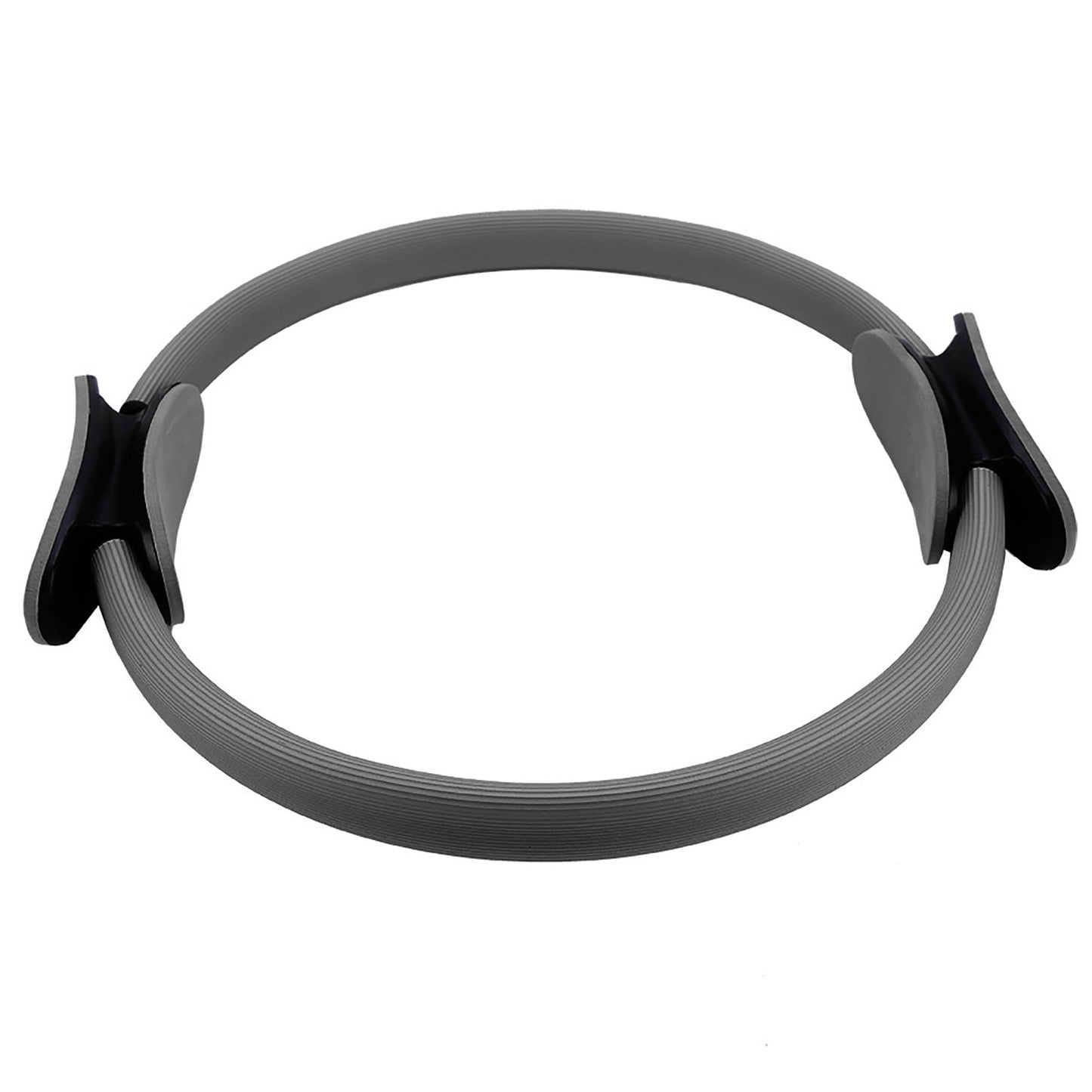 4 Colors Dual Grip Yoga Pilates Ring Resistance Circle for Thighs and Legs Fitness Black