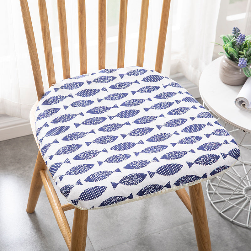 Household Removable And Washable Dining Table And Chair Non-slip Cushion