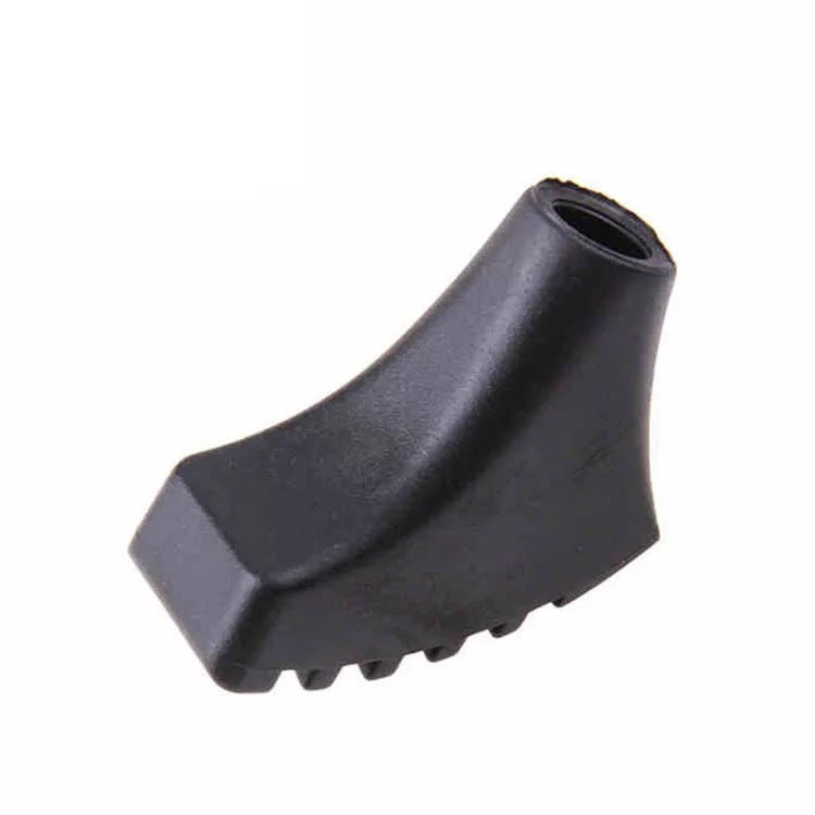 Outdoor Trekking Pole Hoof Foot Cover Rubber Black Universal
