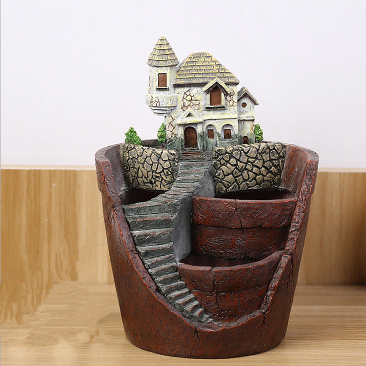 Succulent Ornament Decoration Garden Micro Landscape Plant Bonsai Flower Pot