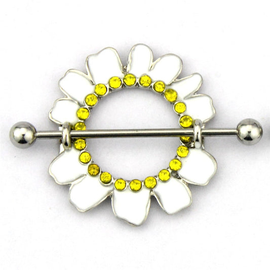 Oil Milk Ring Milk Jewelry Punk Style Body Piercing Ornament