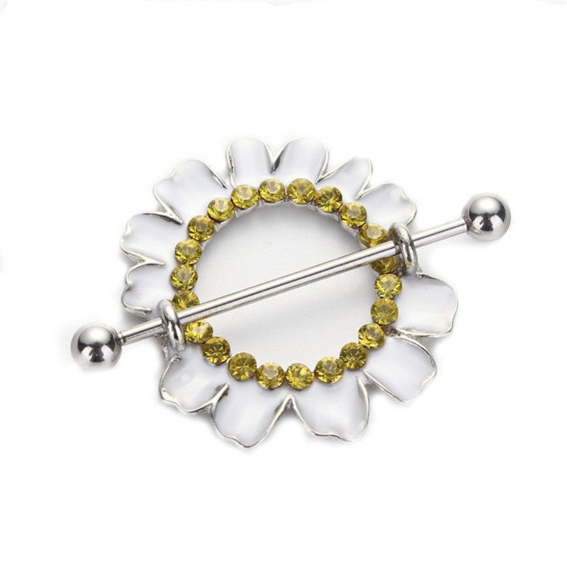 Oil Milk Ring Milk Jewelry Punk Style Body Piercing Ornament