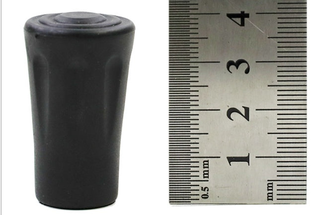 Outdoor Trekking Pole Rubber Sleeve, Trekking Pole Round Head, Slippery Tip Sleeve