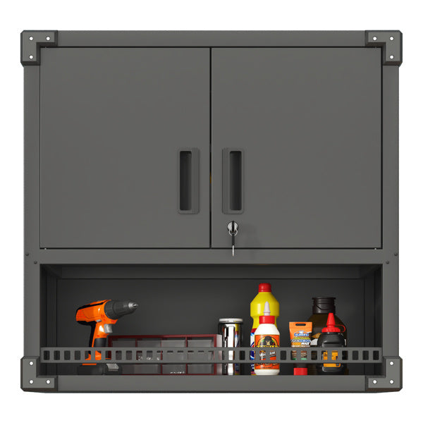 Metal Wall Mounted Tool Storage Cabinet