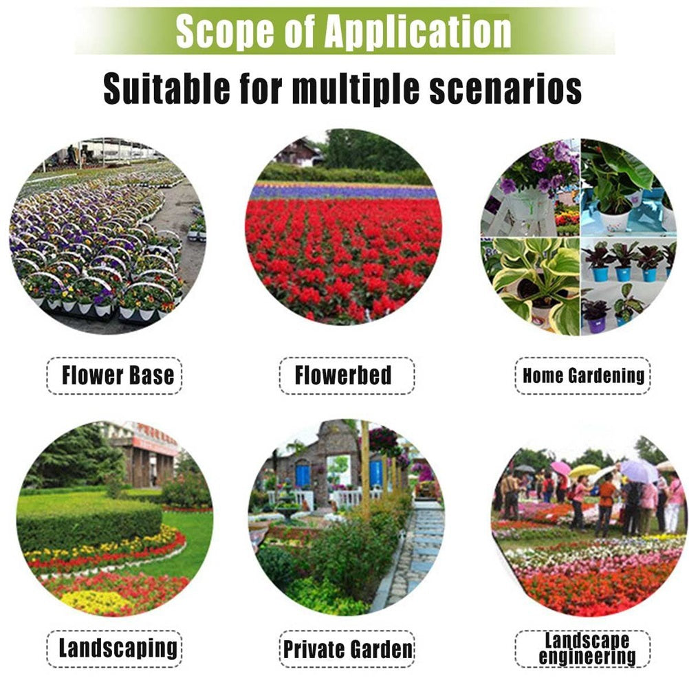 6PCS Reusable Garden Plant Cloche Plastic Dome Protective Seedling Covers for Outdoor Garden