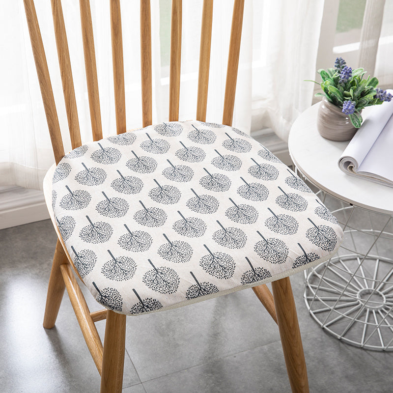 Household Removable And Washable Dining Table And Chair Non-slip Cushion