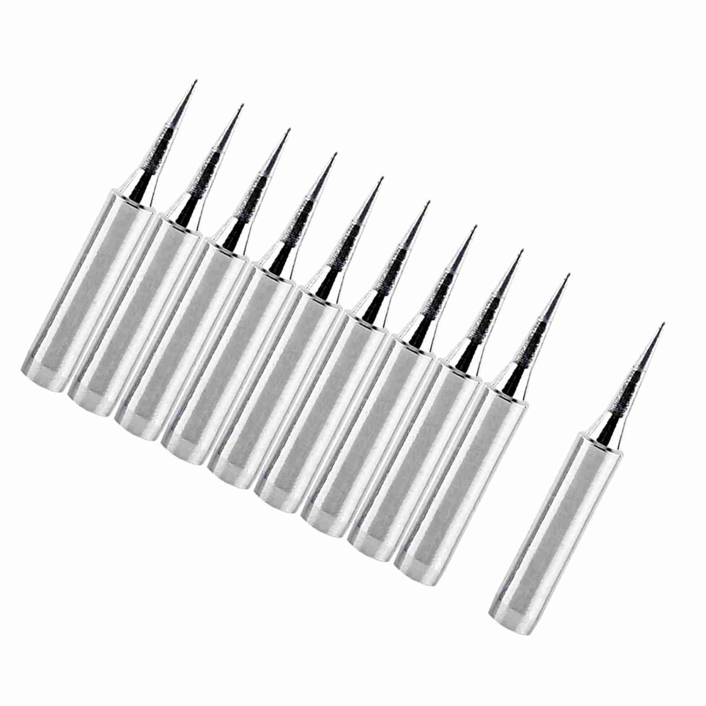 10Pcs Sharp Soldering Replacement Solder Iron Tips Station Tool 900M-T-I