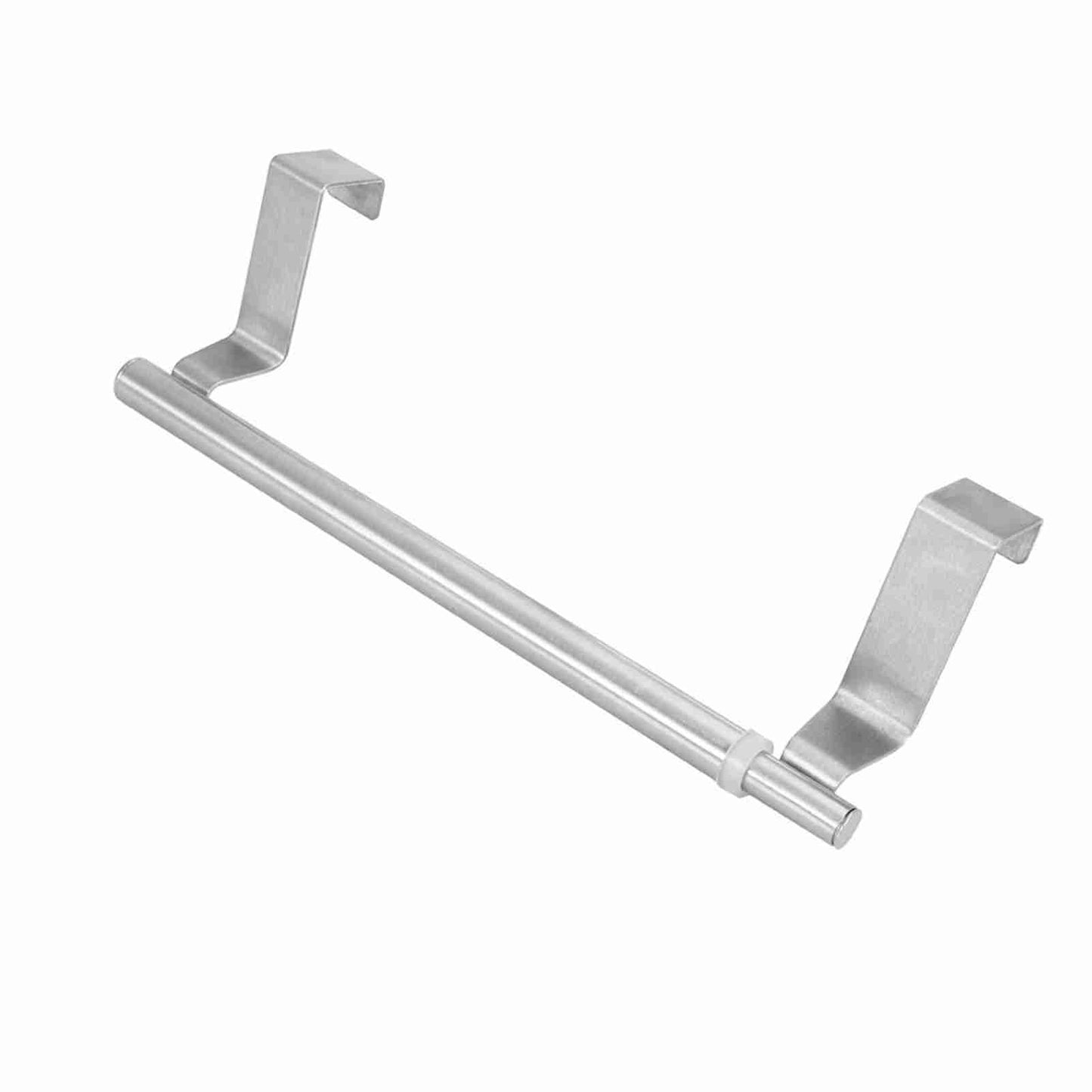 Stainless Steel Retractable Bath Towel Rack Double/Single Bar Bedroom Towel Shelf(34-single)