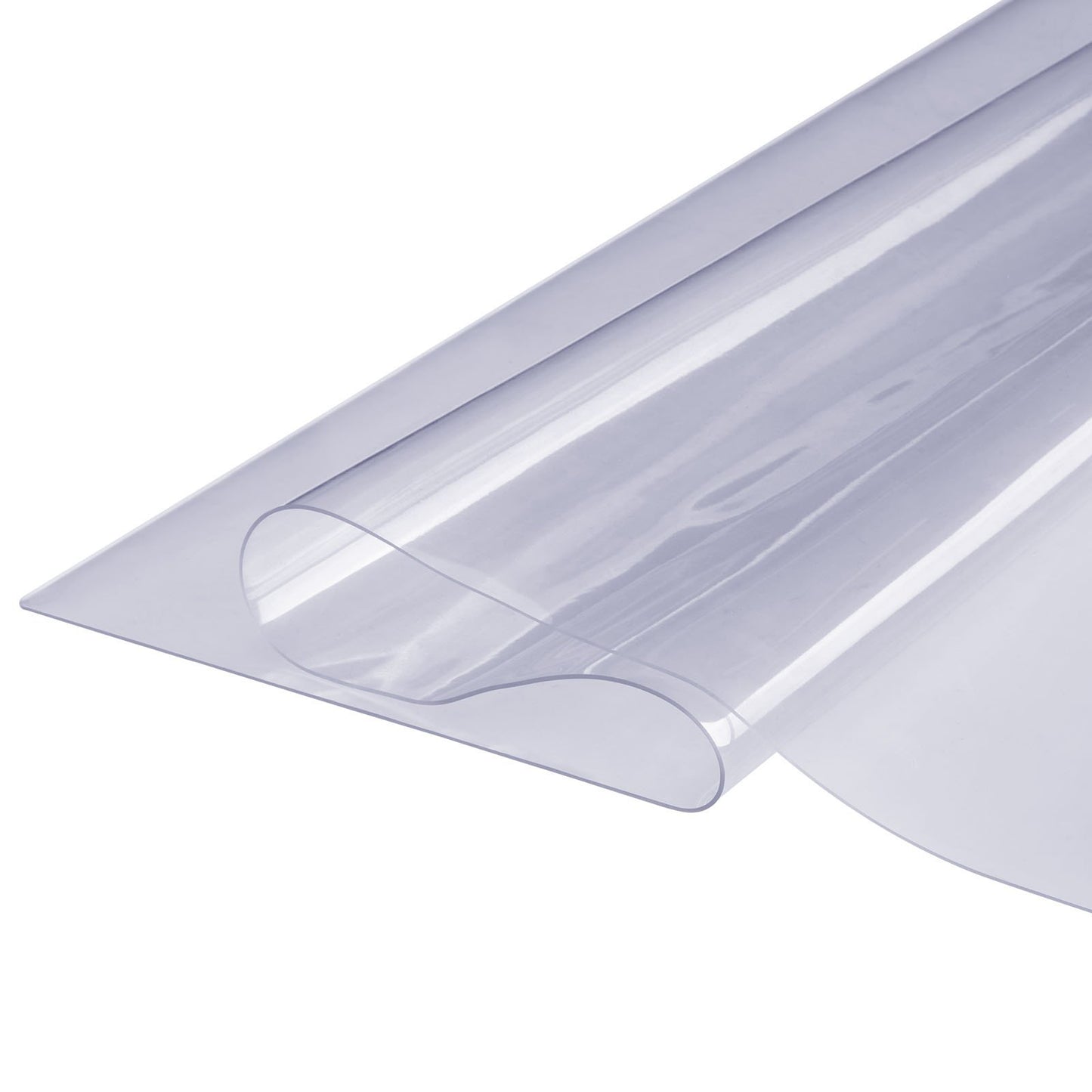 VEVOR Clear Table Cover Protector, Table Cover, 1.5 Mm Thick PVC Plastic Tablecloth, Waterproof Desktop Protector For Writing Desk, Coffee Table, Dining Room Table