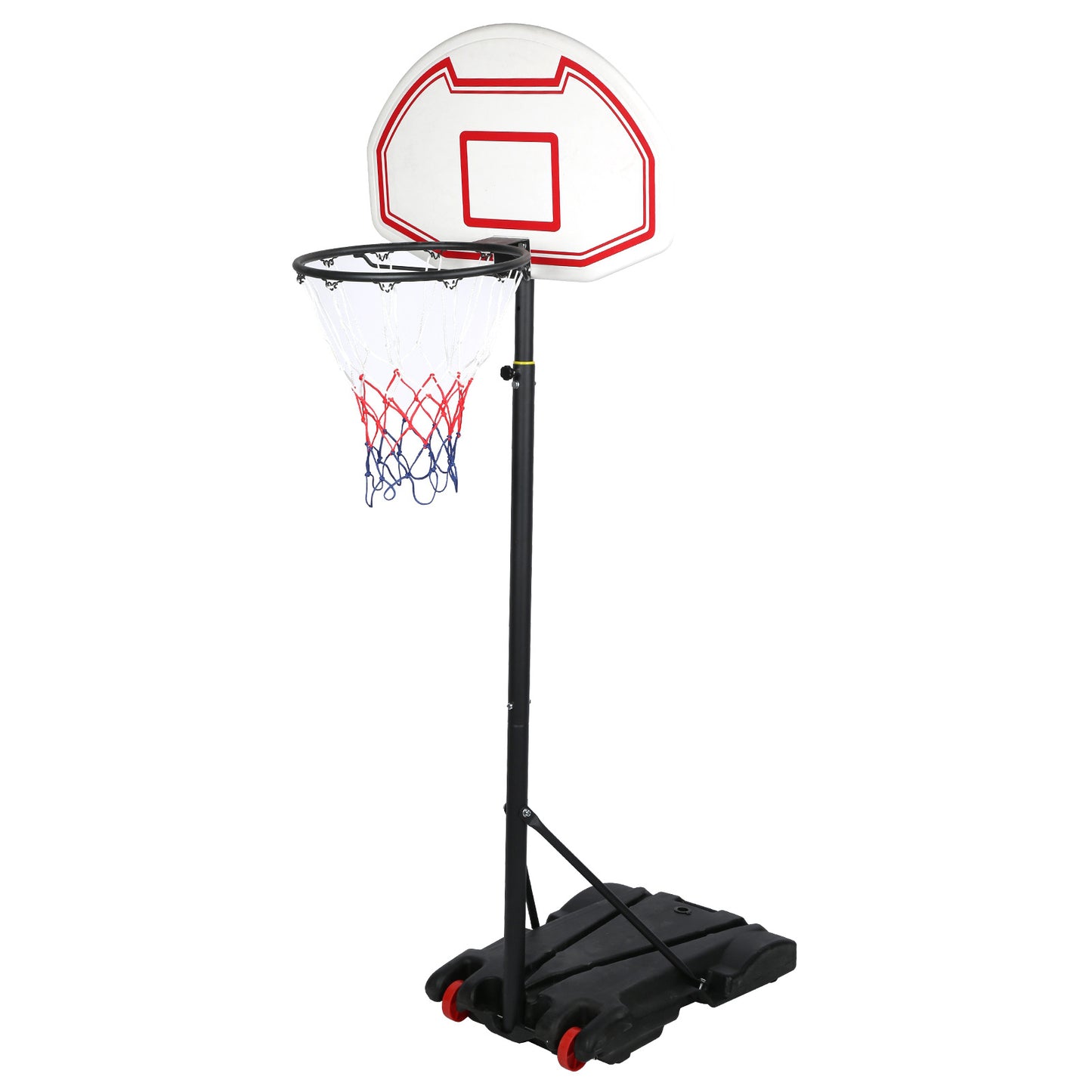 Portable Removeable Basketball Hoop Height Adjustable Stand for Indoor Outdoor Activities