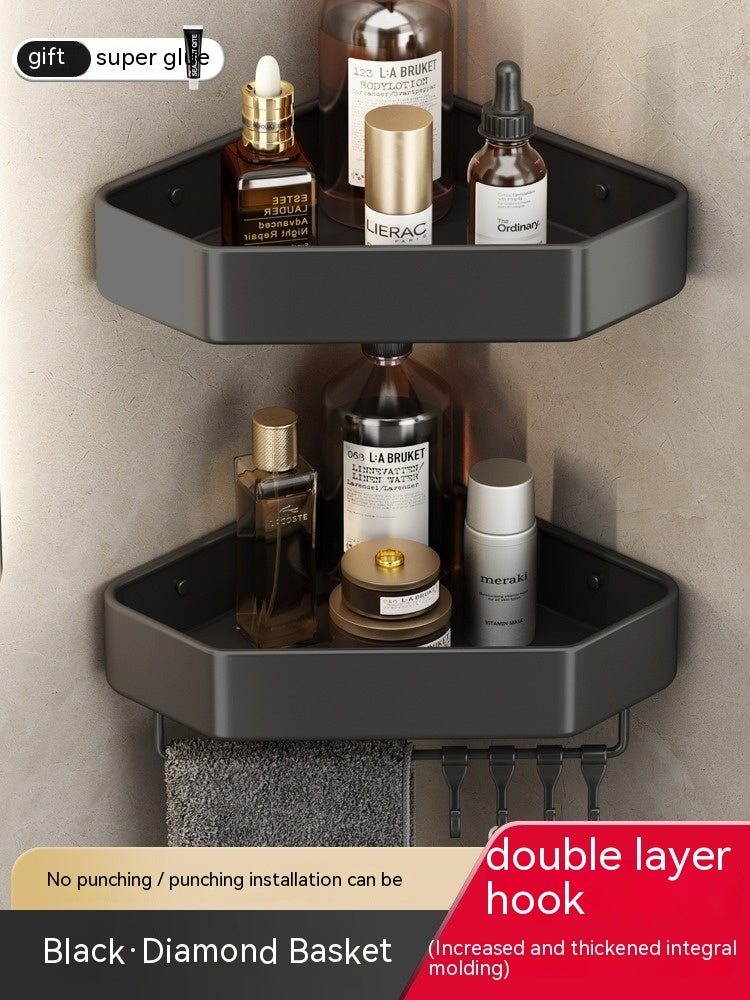 Bathroom Rack Punch-free Corner
