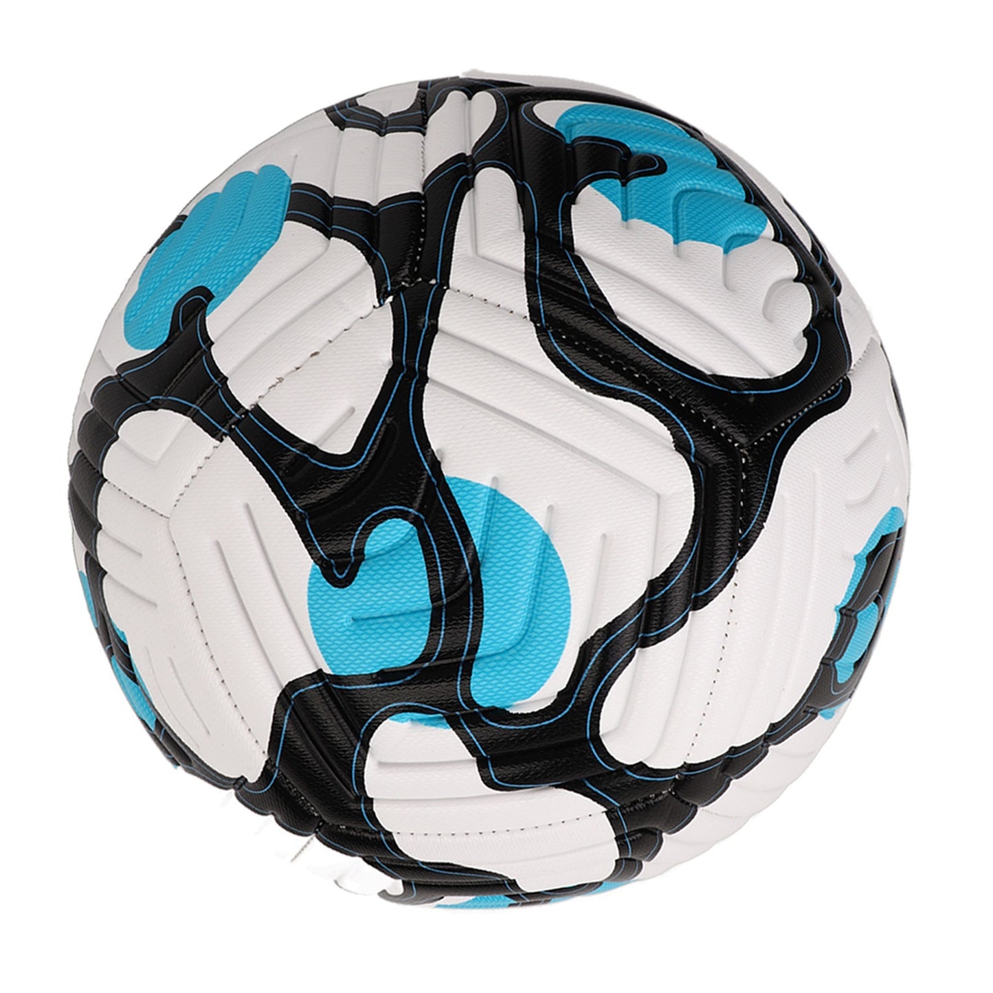 No. 5 Soccer Indentation Adult Training Soccer Standard English Football for Soccer Games Practice Blue