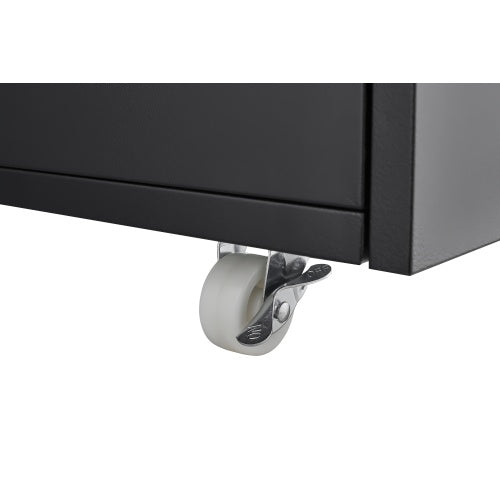 Printer Table With File Door Moves Horizontal Filing Cabinet
