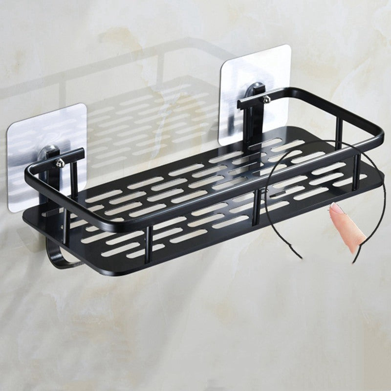 Bathroom Bathroom Storage Rack Wall Bath Room Storage Rack Punch-free