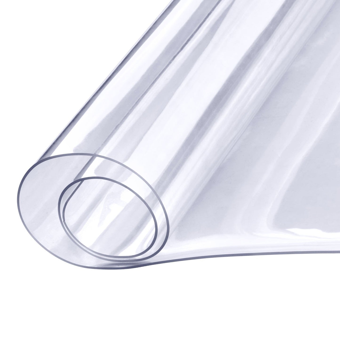 VEVOR Clear Table Cover Protector, Table Cover, 1.5 Mm Thick PVC Plastic Tablecloth, Waterproof Desktop Protector For Writing Desk, Coffee Table, Dining Room Table
