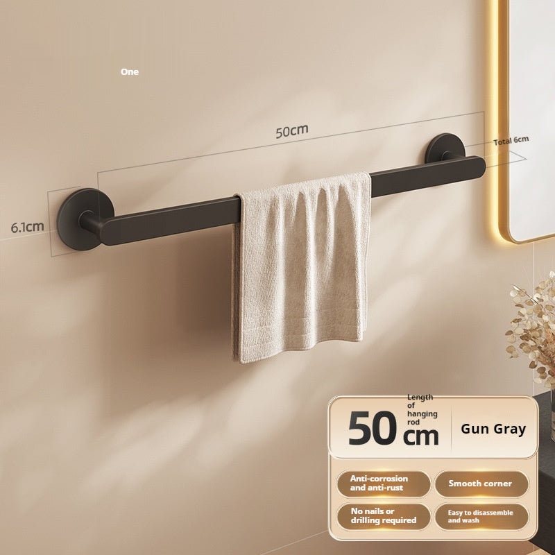 Towel Rack Bathroom Punch-free Storage Rack