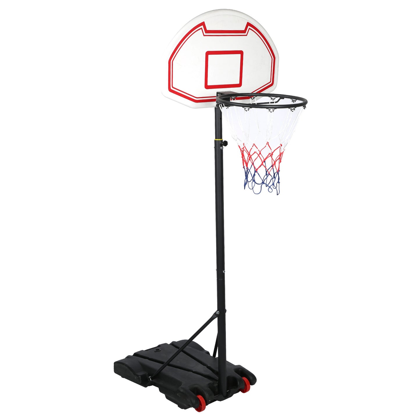Portable Removeable Basketball Hoop Height Adjustable Stand for Indoor Outdoor Activities