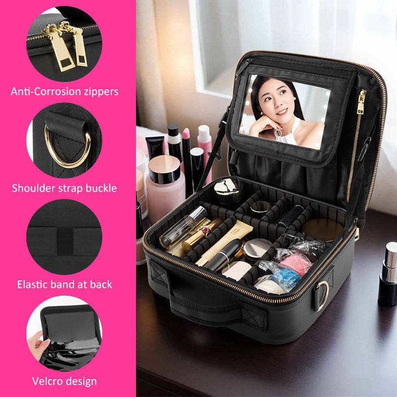 The Small Luggage Is Black