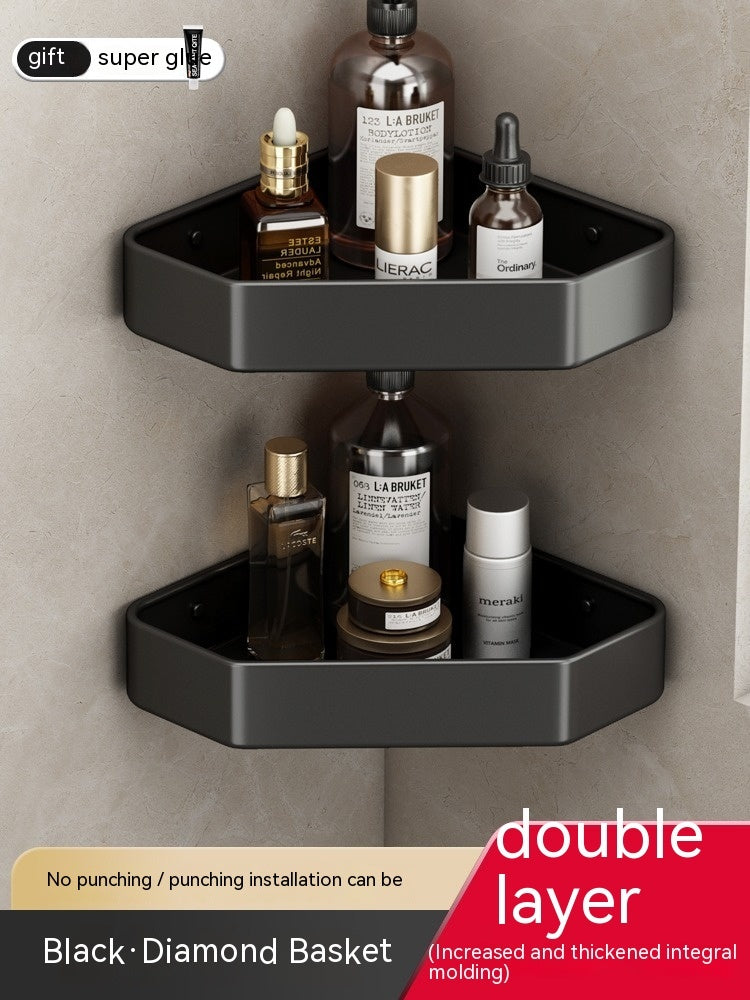 Bathroom Rack Punch-free Corner