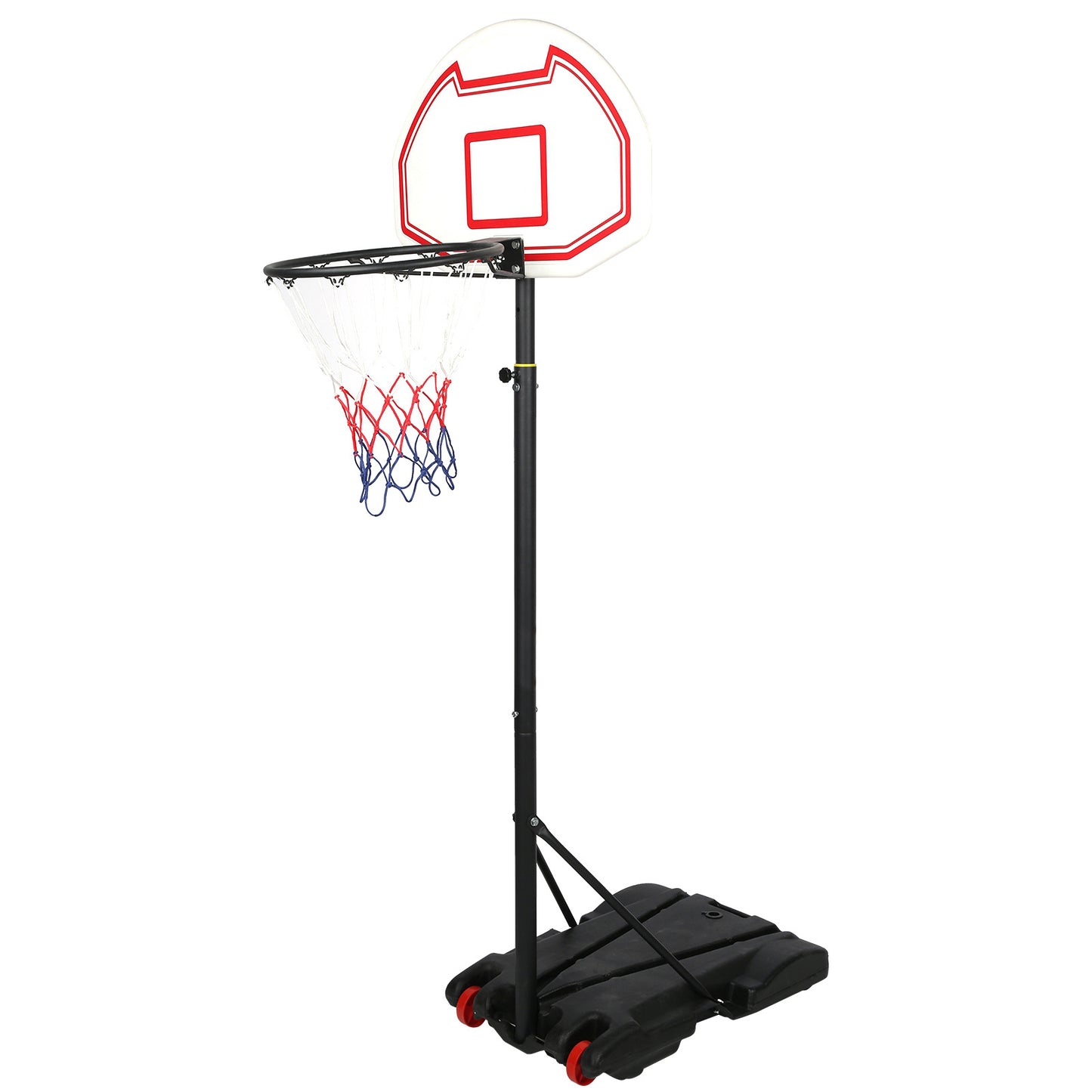 Portable Removeable Basketball Hoop Height Adjustable Stand for Indoor Outdoor Activities