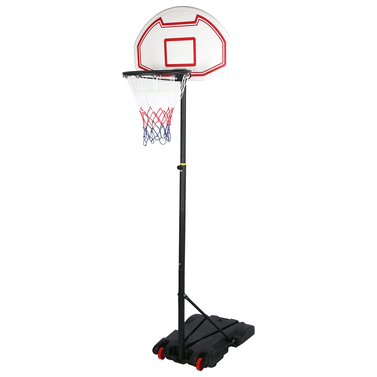 Portable Removeable Basketball Hoop Height Adjustable Stand for Indoor Outdoor Activities