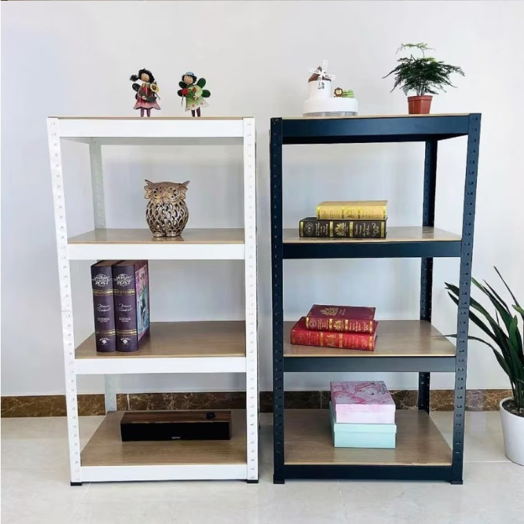 Storage Racks - 4 Tier Adjustable Garage Storage Racks White