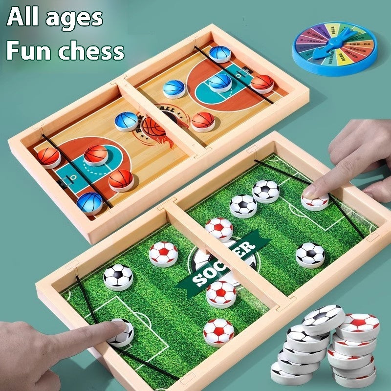 Playing Chess Parent-child Interactive Chess Desktop Ice Hockey