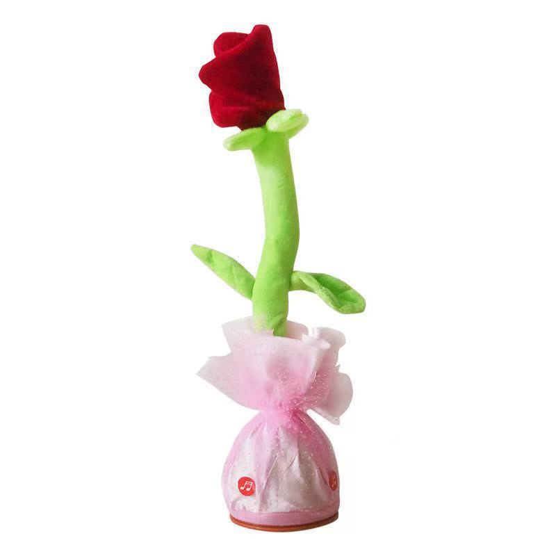Sand Sculptures Twisting And Swinging Plush Roses
